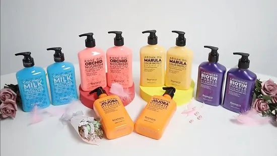 Hot Seller Pflegendes, erfrischendes Anti-Schuppen-Haarshampoo für alle Haare mit Eigenmarke