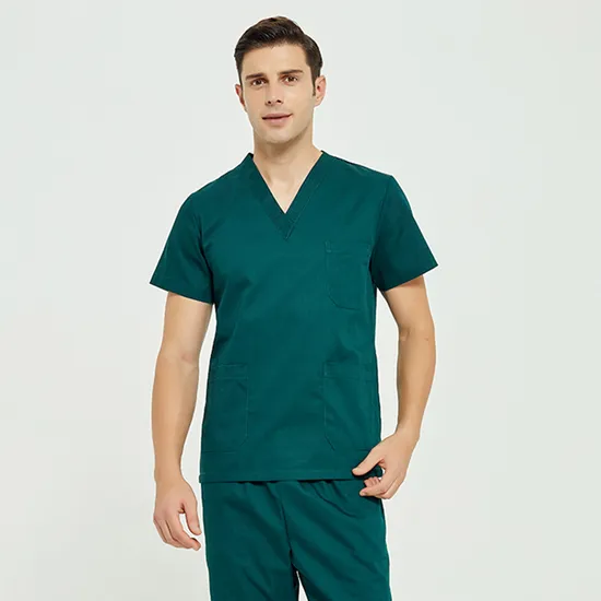 Frauen medizinische Krankenpflege Krankenschwester Krankenhaus Uniform Baumwolle Scrubs
