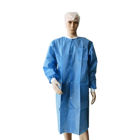 Einweg-Krankenhausuniform-Arzt-PP-SMS-Bekleidungsanzug nach EU-Standard